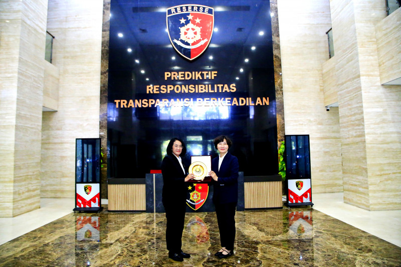 Perkuat Kerja Sama Pelindungan Perempuan dan Anak, Bareskrim Polri Terima Kunjungan Delegasi Kepolisian nasional Korea Selatan