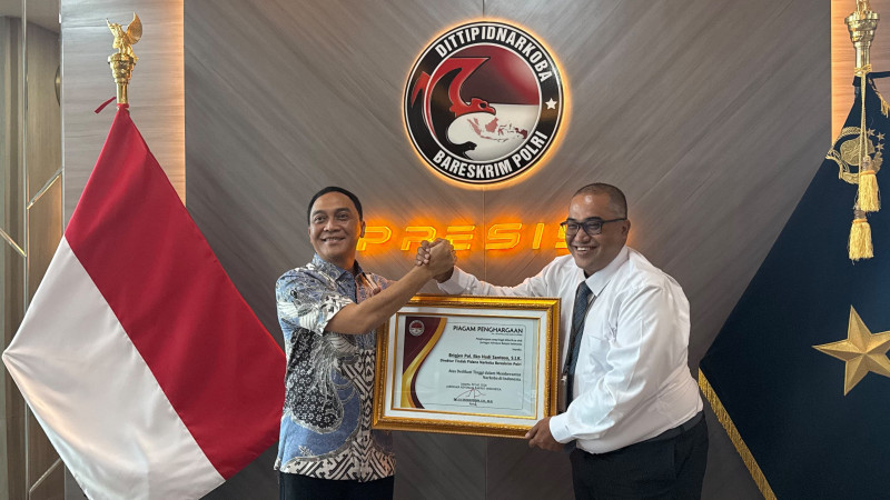 Jari Apresiasi Dittipidnarkoba Bareskrim Polri, Dinilai Tegas Berantas Jaringan Narkoba Internasional