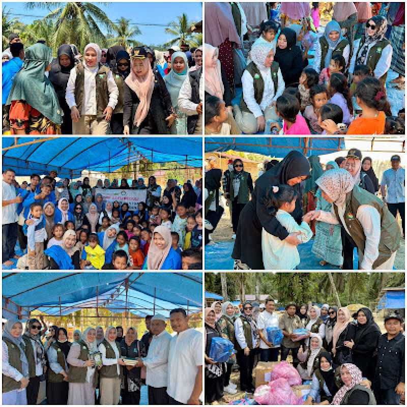 DWP Aceh Salurkan Bantuan Pemulihan Pascabanjir dan Tinjau Sekolah Terdampak di Aceh Timur