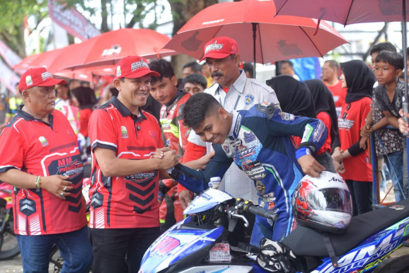 Wagub Aceh Buka Open Turnamen Road Race Pemerintah Aceh 2025