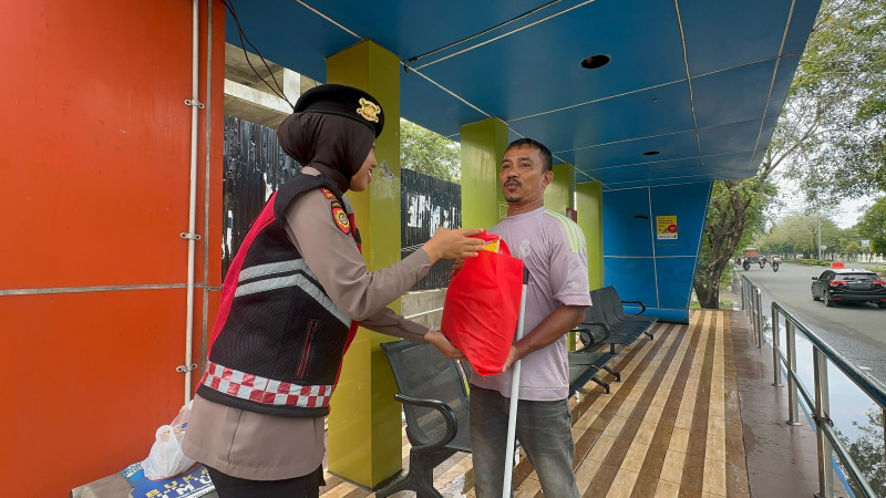 Ditsamapta Polda Aceh Berbagi Meraih Berkah Ramadhan