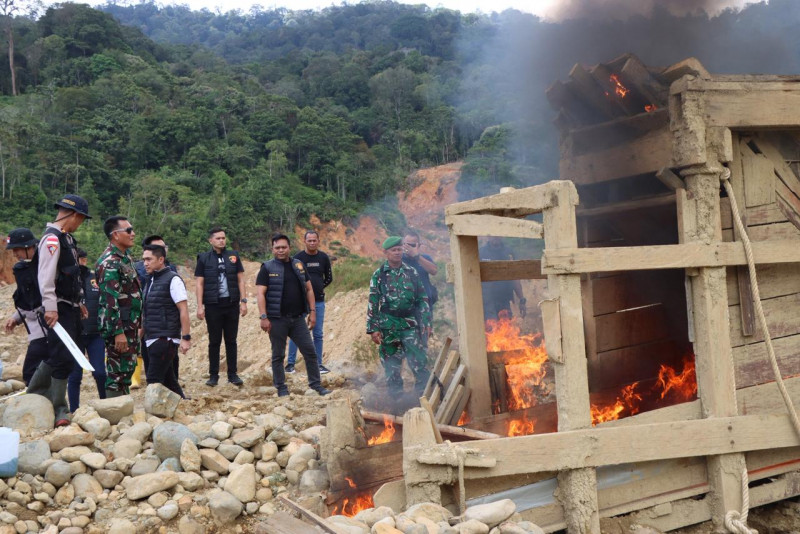 Polda Aceh Tindak TegasTambang Emas Ilegal di Geumpang demi Lingkungan dan Keselamatan Masyarakat