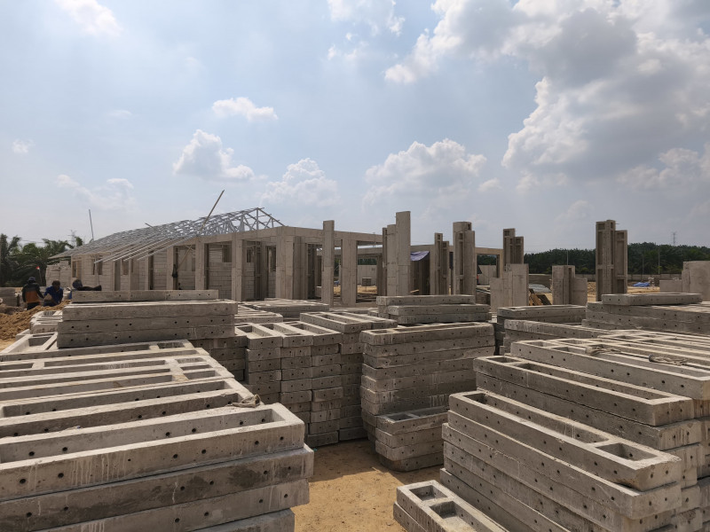 Polri Pantau Progres Pembangunan Huntap Ruspin di Aceh Tamiang, 14 Unit Telah Berdiri