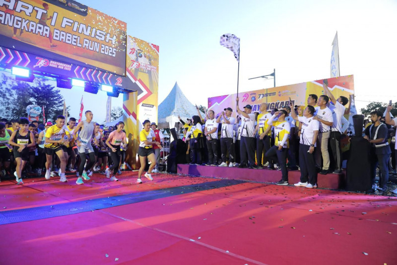 Bhayangkara Babel Run 2025 Sukses Digelar, 3.002 Peserta Ramaikan Ajang Lari di Polda Bangka Belitung