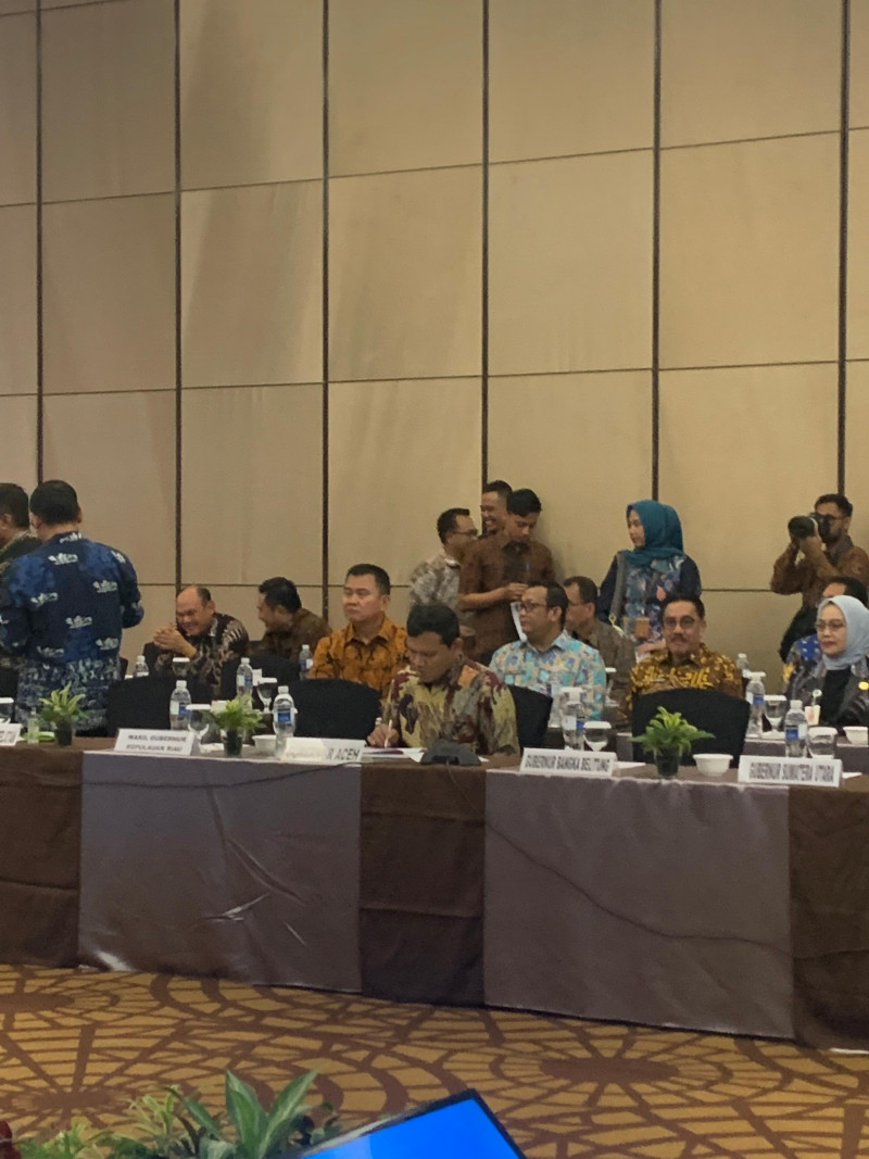 Wagub Aceh Hadiri Rakor Pemda se-Sumatera, Bahas Kamtibmas dan Isu Strategis 2025