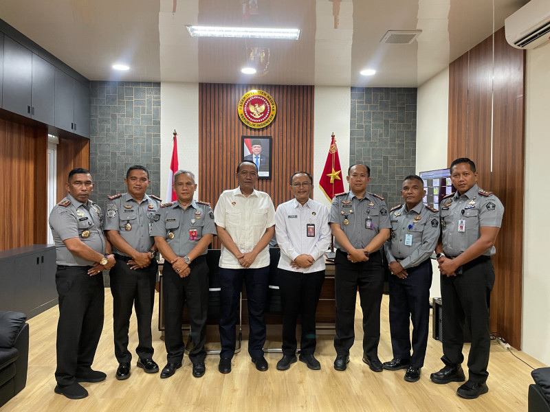 Kakanwil Ditjenpas Aceh Sambangi BIN Daerah Aceh, Perkuat Sinergi Pengawasan Lapas