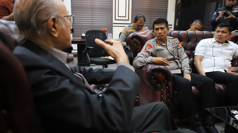 Wali Nanggroe Audiensi dengan Kapolda Aceh, Bahas Sinergitas dan Kamtibmas