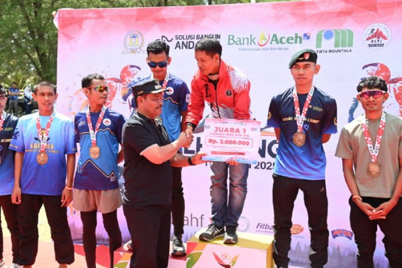 Wakil Bupati Aceh Besar Apresiasi Event Lhoknga Trail Run 2025 Diinisiasi Ketua DPRK