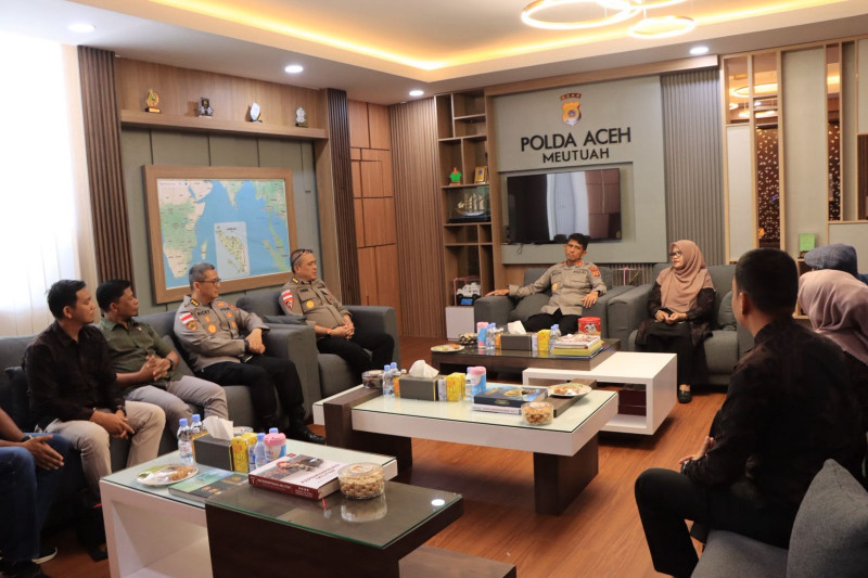 Kapolda Aceh Terima Audiensi Dekan Fakultas Hukum Universitas Muhammadiyah Aceh