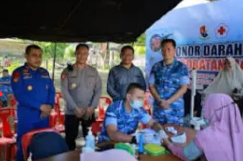 Staf Ahli Bupati Apresiasi Bazar Murah, Donor Darah, dan Pengobatan Massal Hari Bhakti ke-78 TNI AU