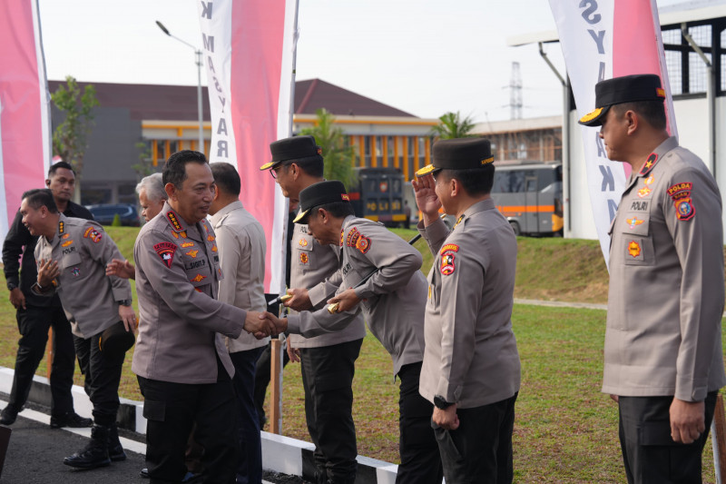 Kapolda Aceh Hadiri Pelepasan Distribusi Bantuan Kemanusiaan Polri ke Aceh, Sumut, dan Sumbar