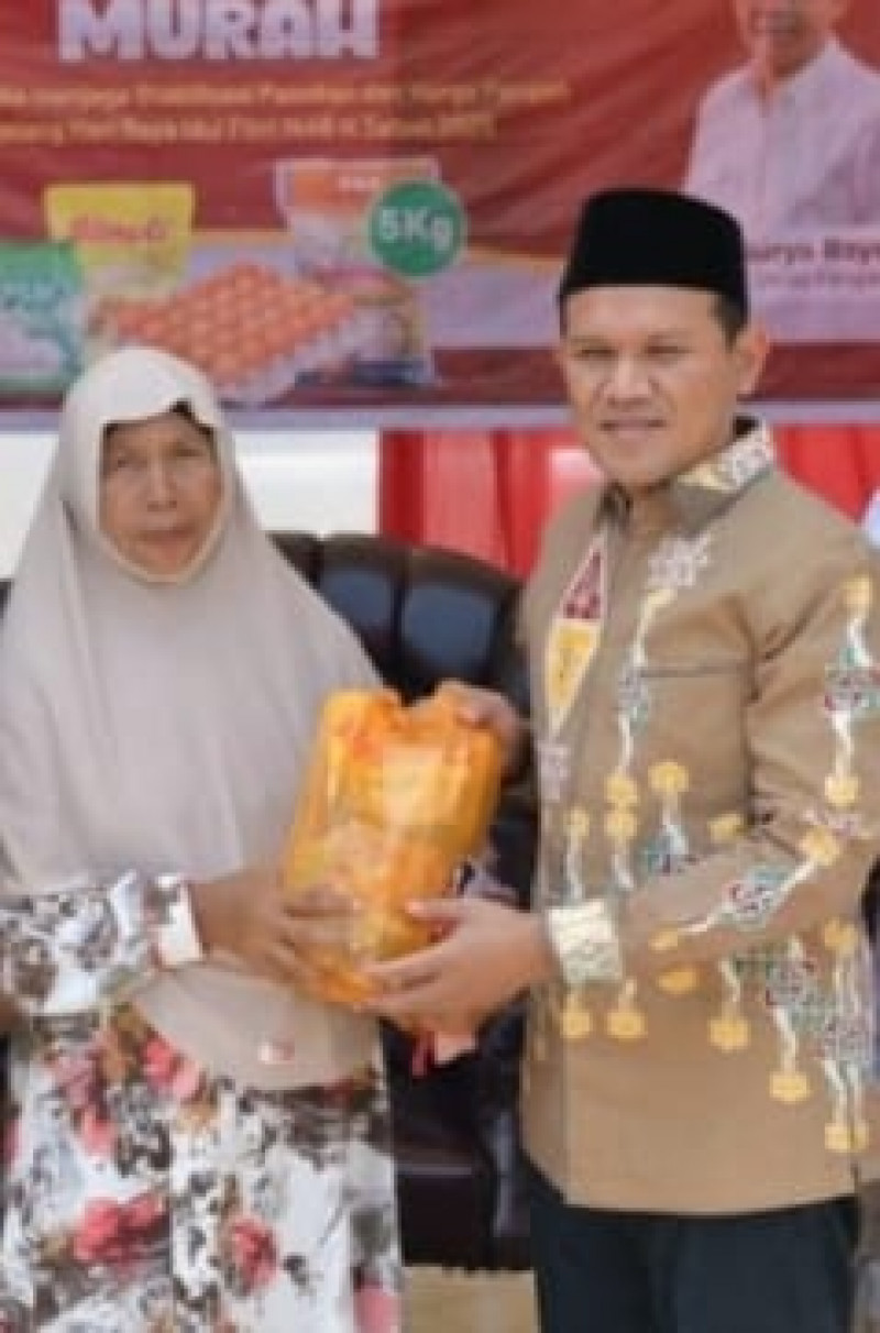 Wagub Fadhlullah: Gerakan Pangan Murah, Jaga Stabilitas Harga Jelang Idul Fitri