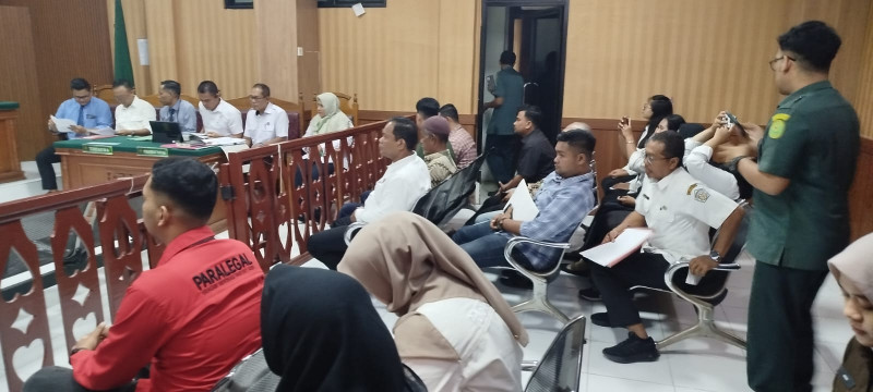 ‎PN Lhokseumawe Mulai Sidangkan Gugatan Petani Keramba terhadap Kapolres dan Wali Kota Lhokseumawe