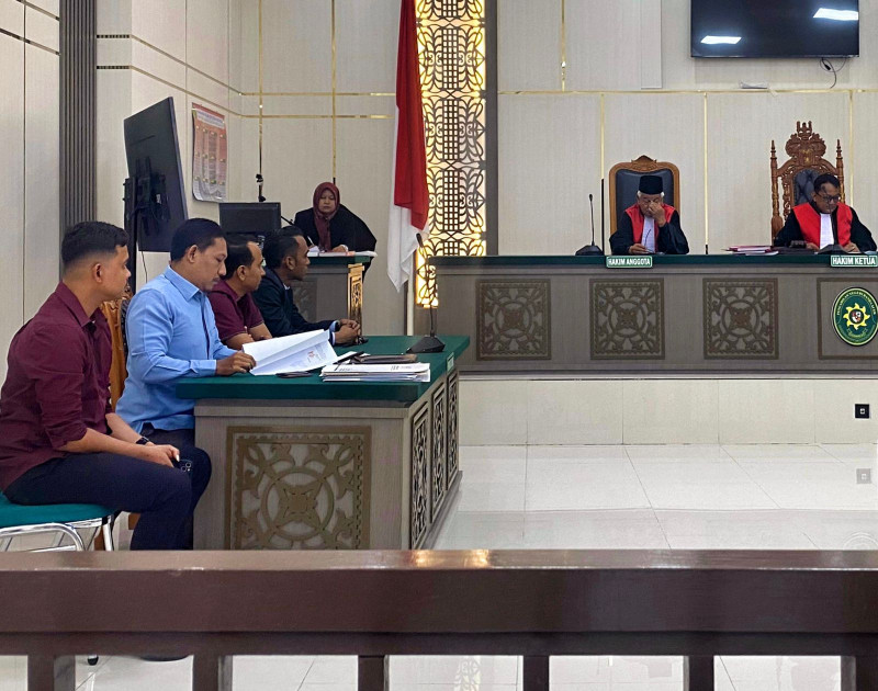 SK Caretaker Cacat Administrasi, Ketua HIPMI Aceh Gidong Hadiri Sidang Perdana Gugatan di PN Banda Aceh
