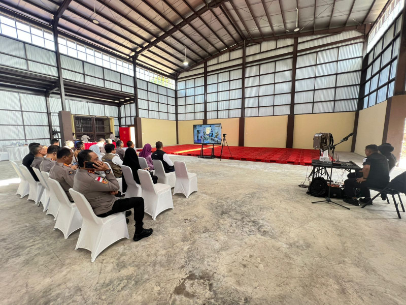 Presiden Prabowo Resmikan Gudang Ketahanan Pangan Polda Aceh Berkapasitas 1.000 Ton