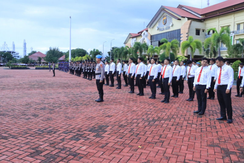 Upacara Hari Kesadaran Nasional Jadi Penguat Komitmen Polda Aceh Untuk Indonesia Asri