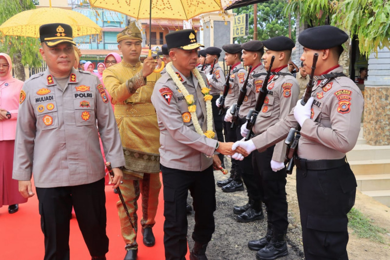 Kunker ke Aceh Tamiang, Kapolda Aceh Tinjau Pembangunan Huntap Polri dan Perkuat Sinergitas  Pelayanan kepada Masyarakat