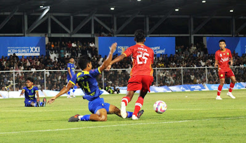 Tim PON Sepak Bola Aceh Optimis Rebut Perunggu