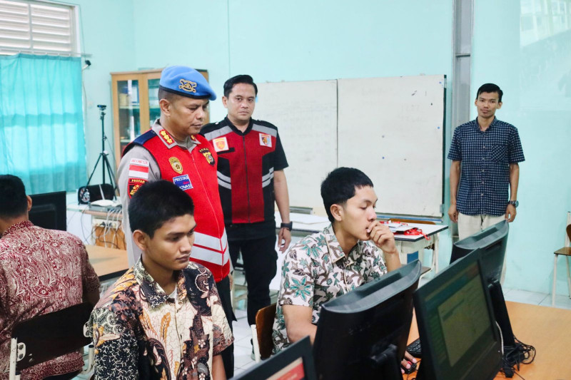 Penerimaan Taruna-Taruni Akpol di Polda Aceh Masuki Tahap Tes CAT Akademik