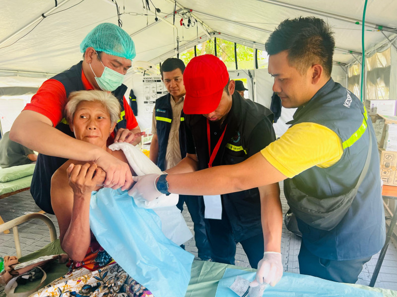 Polri Kirim Tim Medis ke Myanmar, Layani Lebih dari 1.100 Korban Gempa