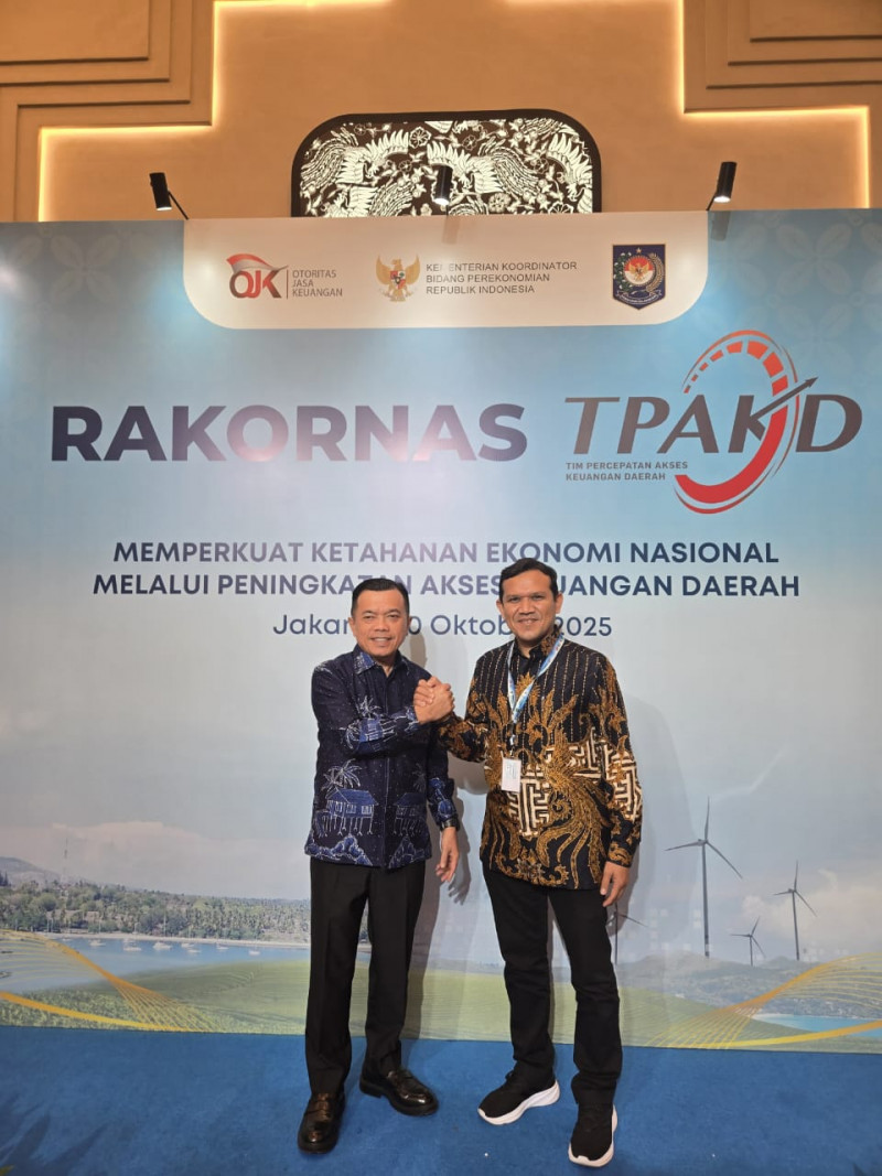 Wagub Aceh Hadiri Rakornas TPAKD 2025, Dorong Penguatan Akses Keuangan Daerah