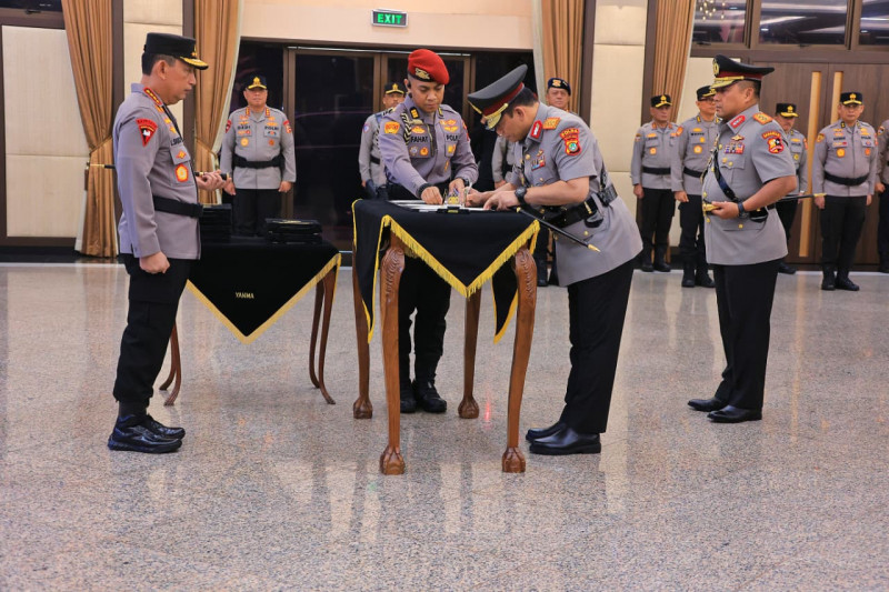 Kapolri Pimpin Sertijab dan Pelantikan Pejabat Tinggi Polri Hari Ini