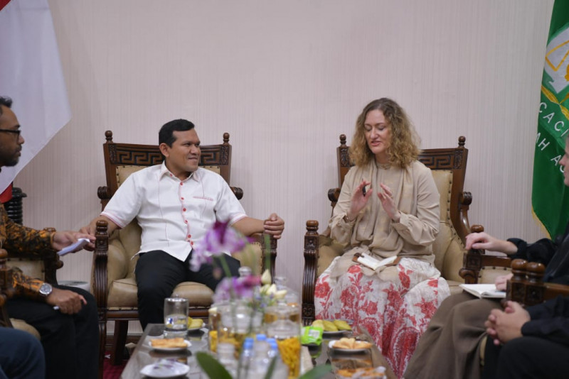 Delegasi Kedubes Selandia Baru Kunjungi Aceh, Wagub Soroti Perdamaian dan Investasi