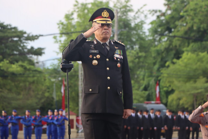Upacara Hut ke 79 Kemerdekaan RI Di Polda Aceh Berlangsung Khidmat