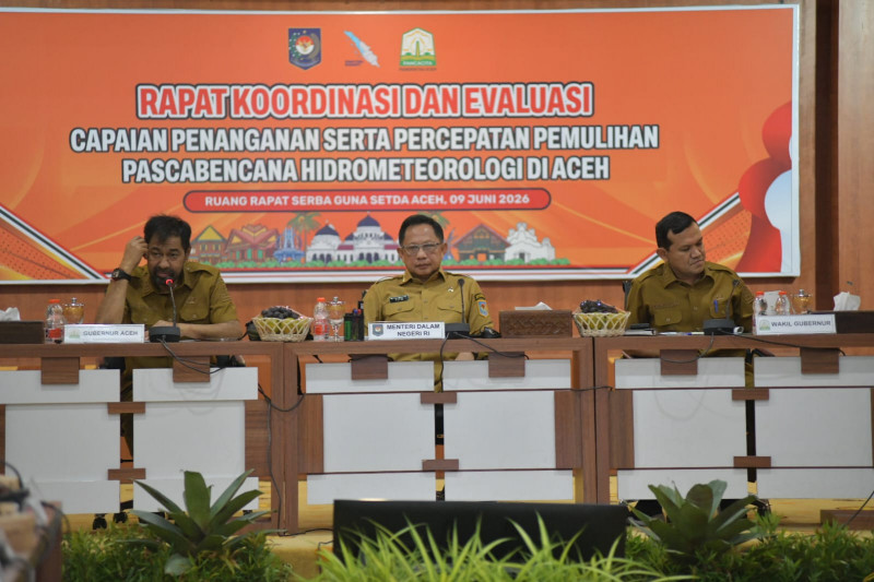 Di Hadapan Mendagri, Wagub Aceh Ungkap Tekanan Inflasi di Daerah