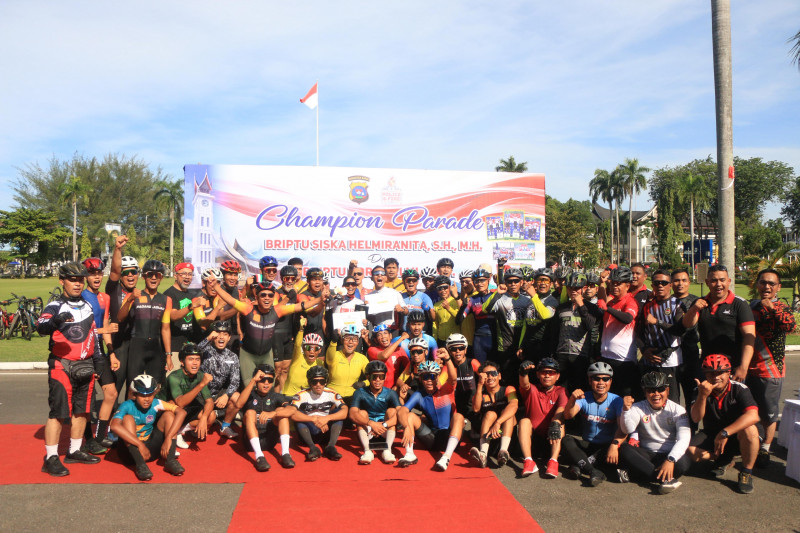 Champion Parade: Dua Atlet Polri Asal Sumbar Berprestasi di Kancah Internasional