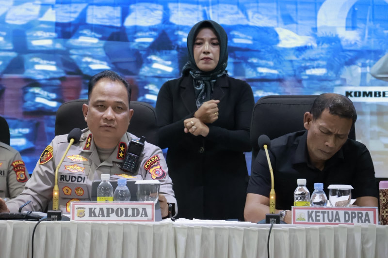 Kapolda Aceh Tegaskan Akan Kejar dan Miskinkan Bandar Narkotika