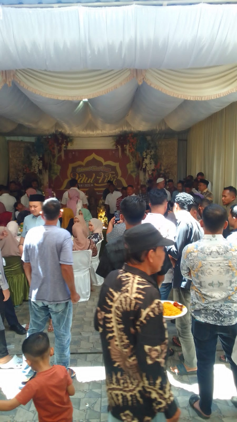 Halal Bihalal di Kediaman Pidie Wagub Aceh di Datangi Ribuan Masyarakat