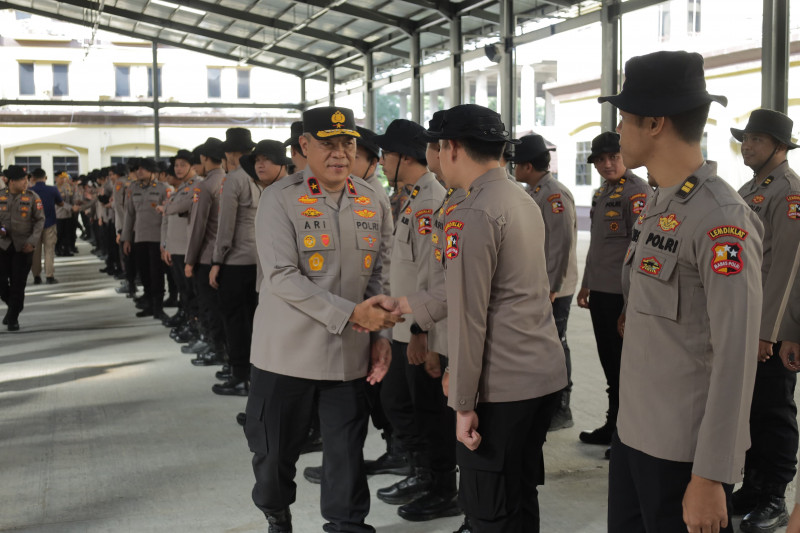 249 Mahasiswa STIK Selesai Pengabdian Masyarakat di Aceh, Wakapolda Pimpin Apel Pelepasan