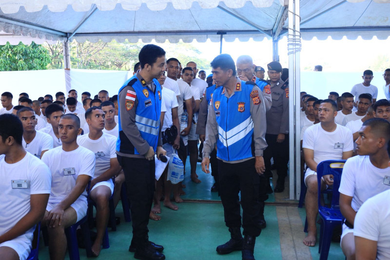 Kapolda Aceh Pantau 2.012 Calon Bintara Polri Jalani Pemeriksaan Kesehatan