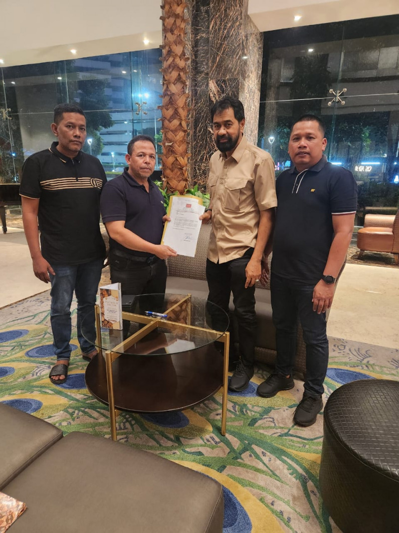 Muzakkir Manaf Resmi Menunjuk H Aiyub Abbas Sebagai Sekretaris DPP Partai Aceh, Gantikan Alm Abu Razak