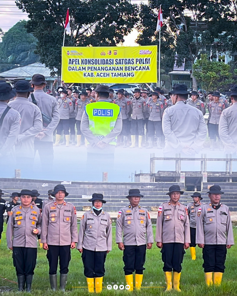 Percepatan Pemulihan Pasca Banjir, Polri Gelar Apel Konsolidasi di Aceh Tamiang