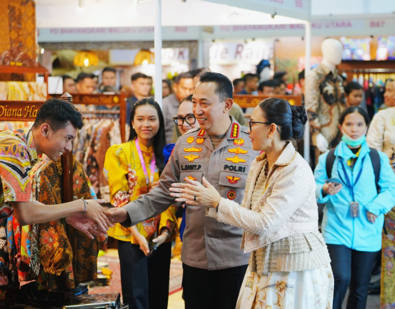 Kapolri Hadiri Bazar Kreasi Bhayangkari Nusantara 2026, Perkuat Pemberdayaan UMKM dan Budaya